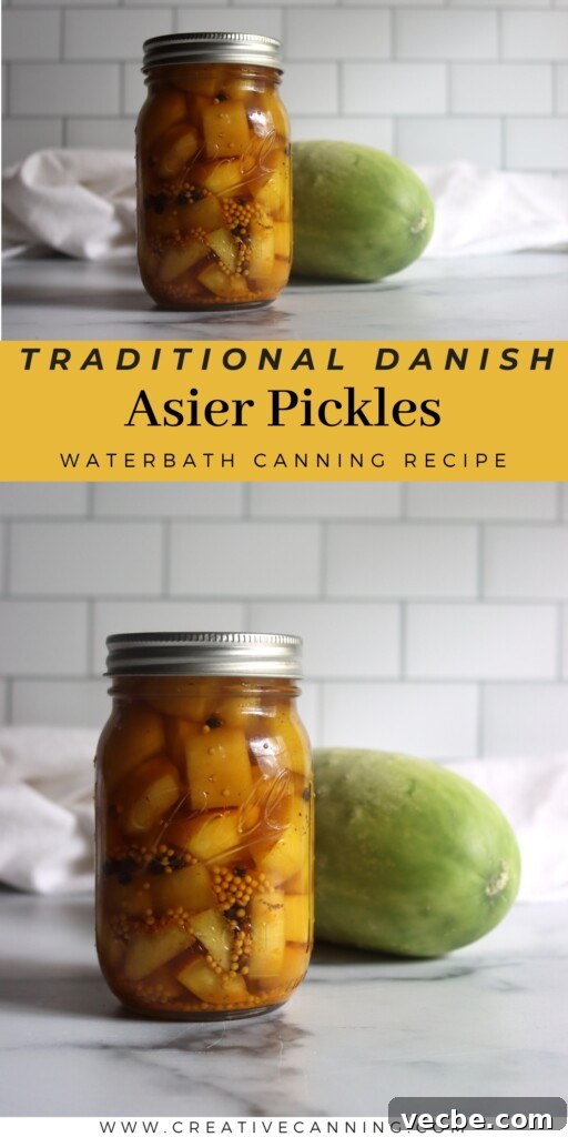 Danish Asier Pickles Recipe: Classic Pickled Cucumbers 8 Danish Asier Pickles Recipe