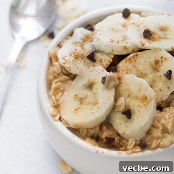Overnight Chocolate Banana Oats Recipe