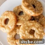 Gluten Free Eggless Maple Glazed Donuts 2 Maple glazed donuts