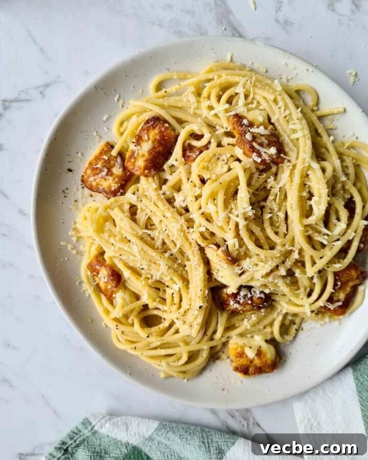 Creamy Halloumi Carbonara Recipe 5 img 2620 5