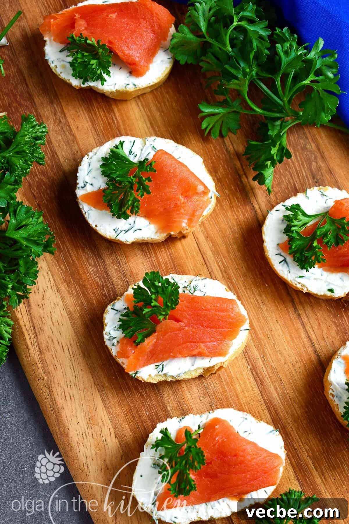 Smoked Salmon Cream Cheese Sandwich Recipe 7 Finished smoked salmon cream cheese tea sandwiches
