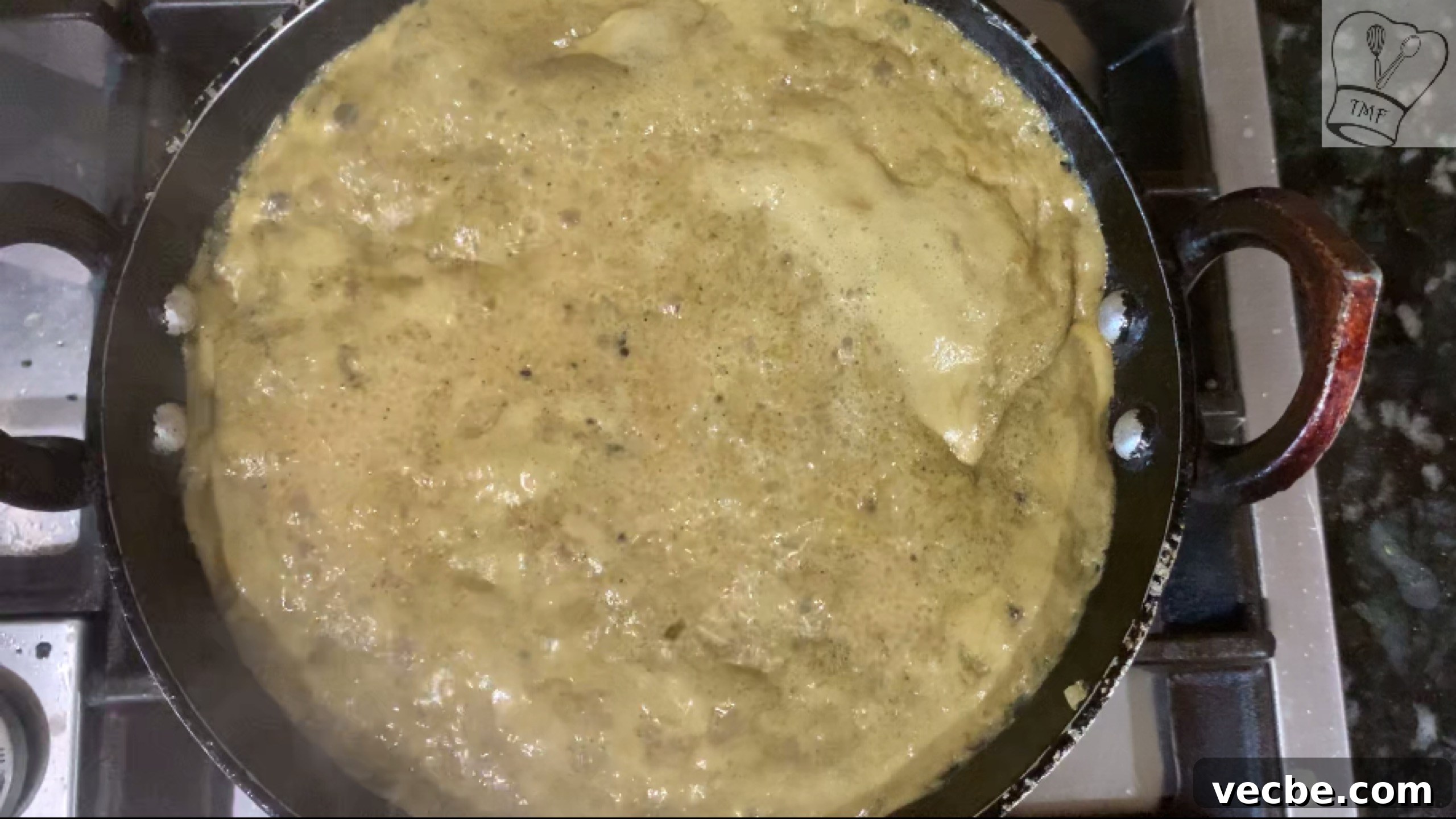 Milagu Kuzhambu Recipe South Indian Pepper Curry 23 Thickening pepper kulambu