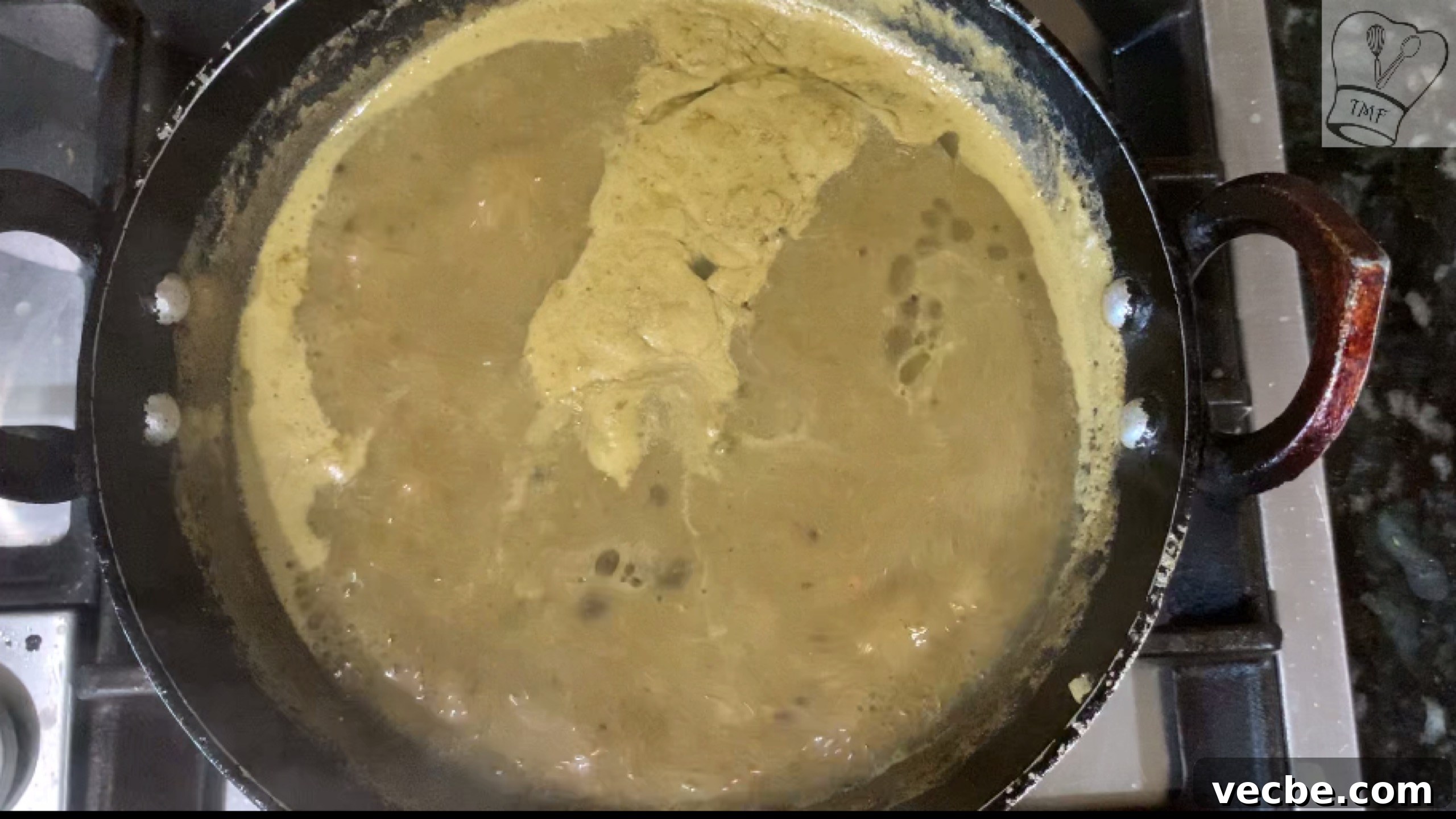 Milagu Kuzhambu Recipe South Indian Pepper Curry 24 Adding sesame oil