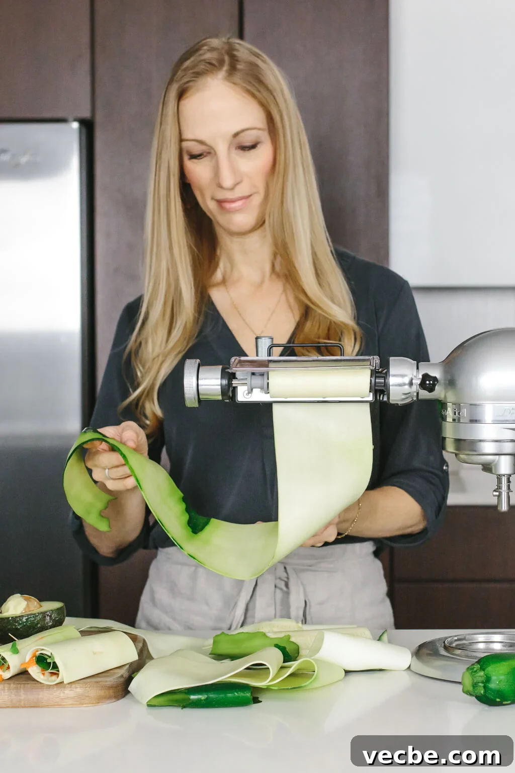 Vegetable Sheet Cutter vs Spiralizer: Which Should You Use? 2 Is KitchenAid's Vegetable Sheet Cutter the new spiralizer? I sure think so! It will revolutionize your healthy and gluten-free recipes.