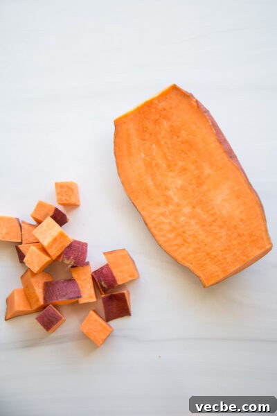 30-Minute Low FODMAP Breakfast Hash Recipe 6 sweet potato diced
