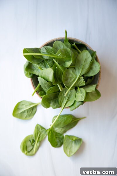 30-Minute Low FODMAP Breakfast Hash Recipe 7 spinach leaves