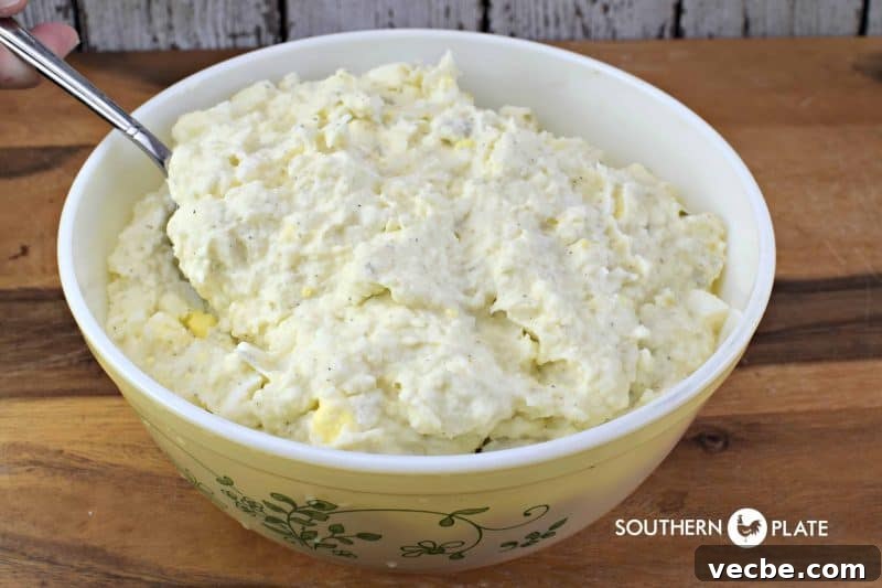 Creamy Mashed Potato Salad Recipe 2 Mashed Potato Salad