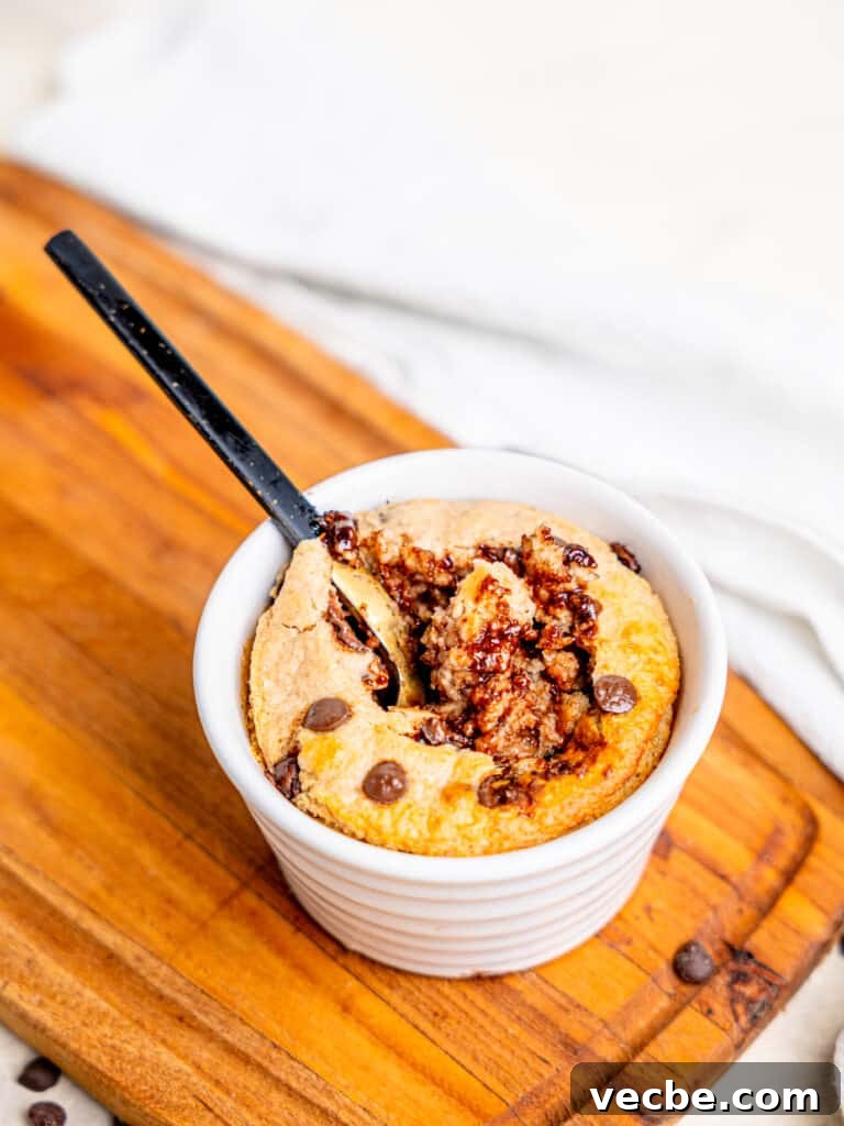 Baked Oats Without Banana Recipe for Breakfast 8 Gooey chocolate chip baked oats.