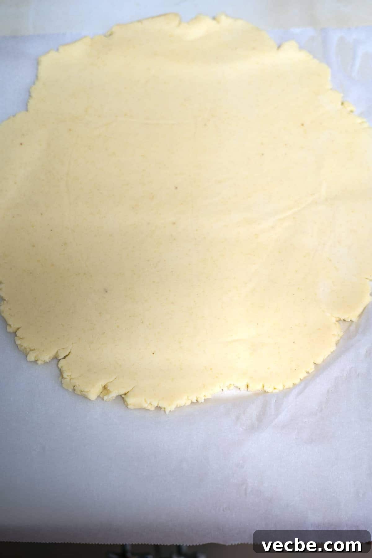 Gluten-Free Coconut Flour Pie Crust Recipe 6 rolled dough