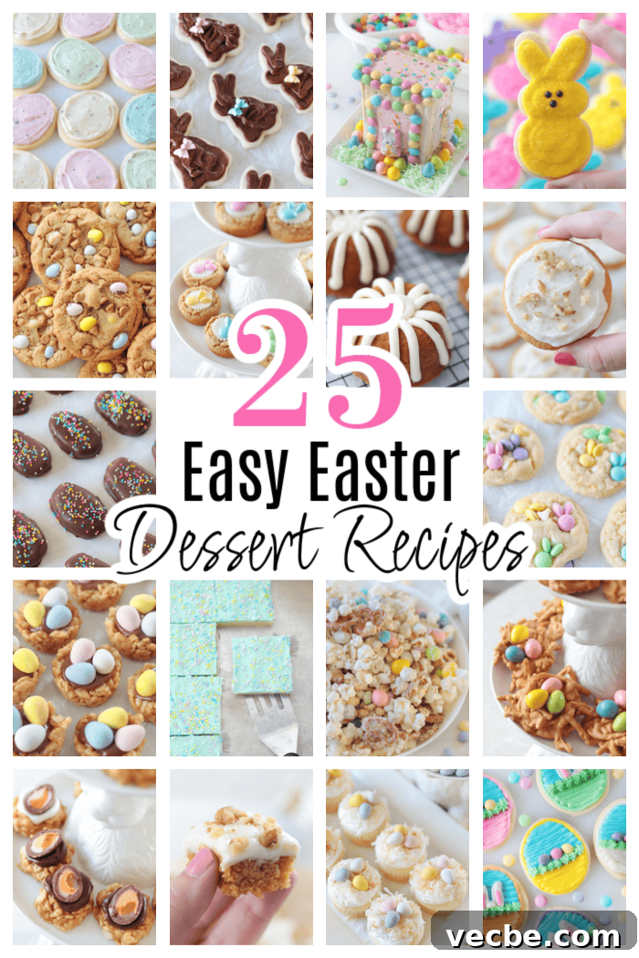 25 Irresistible Easter Dessert Recipes to Try 2 25 easy easter dessert recipes