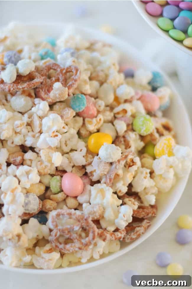 25 Irresistible Easter Dessert Recipes to Try 16 bowl of bunny bait snack mix