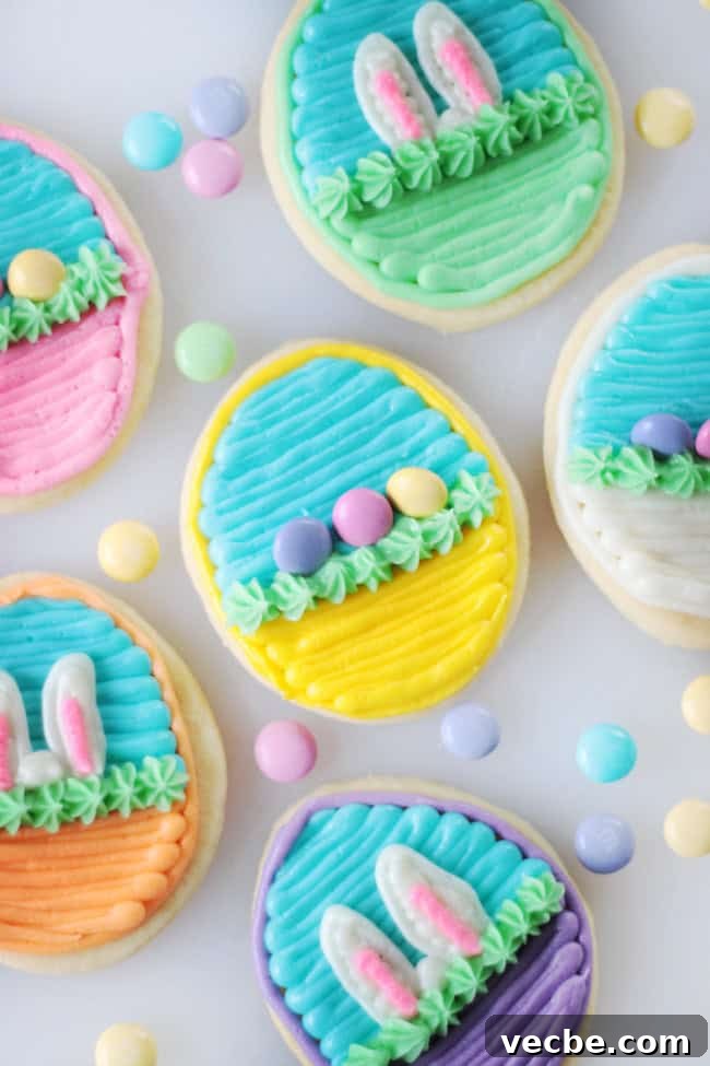 25 Irresistible Easter Dessert Recipes to Try 18 easter basket sugar cookies
