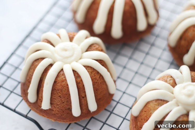25 Irresistible Easter Dessert Recipes to Try 19 mini carrot bundt cakes on cooling rack