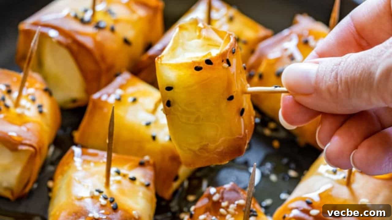 19 Irresistible Game Day Recipes That Melt in Your Mouth 12 Baked Feta Bites in Phyllo Pastry