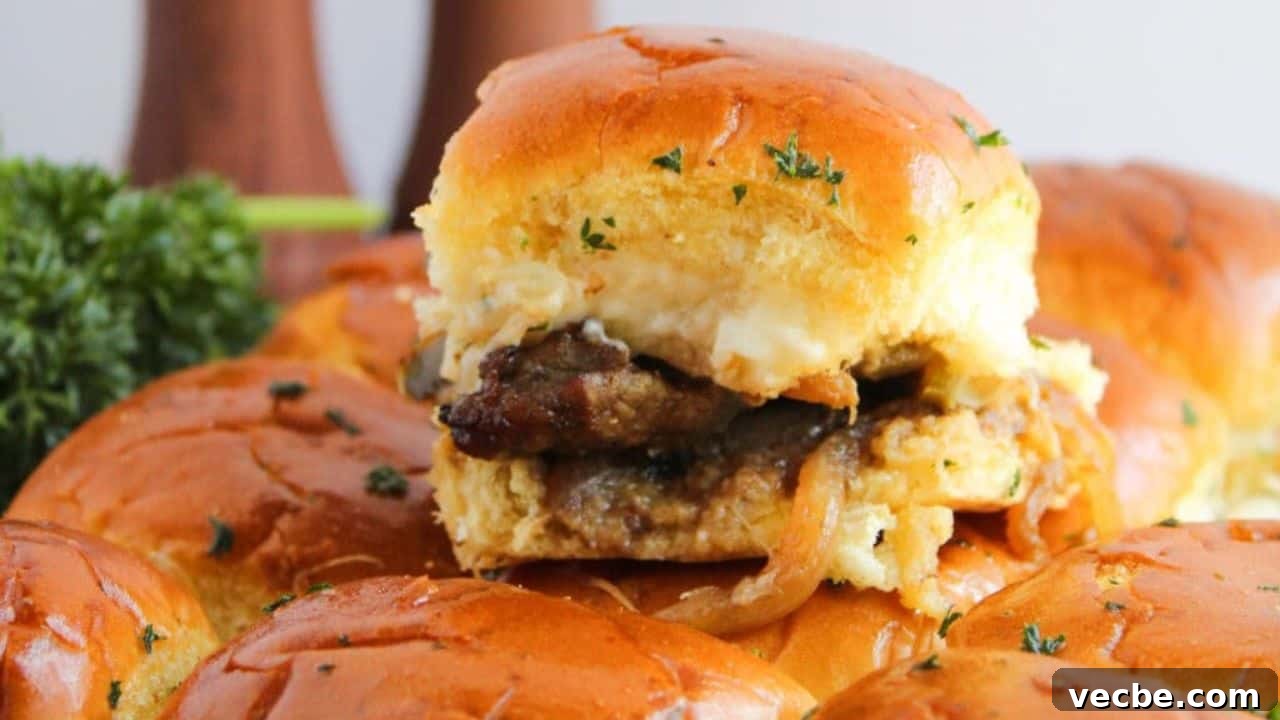 19 Irresistible Game Day Recipes That Melt in Your Mouth 18 Philly Cheesesteak Sliders Recipe