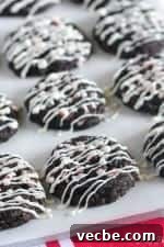 Peppermint Chocolate Crunch Cookies with Candy Cane Bits 11 Chocolate Candy Cane Crunch Cookies