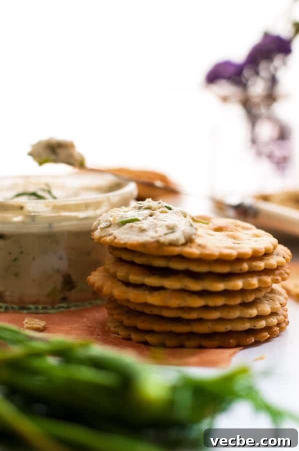 Herbed Cashew Cream Cheese Spread 5 Delicious cashew cream cheese, stuffed with herbs, full of great flavors! Super easy to prepare, non dairy and vegan. | annabanana.co