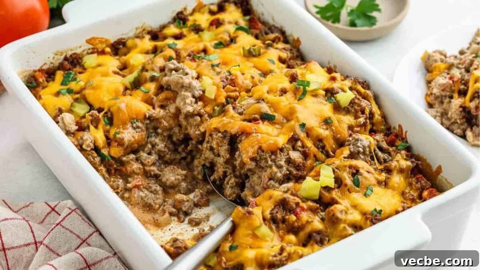 25 Casserole Recipes for Cozy Oven to Table Dinners 14 Keto Cheeseburger Casserole