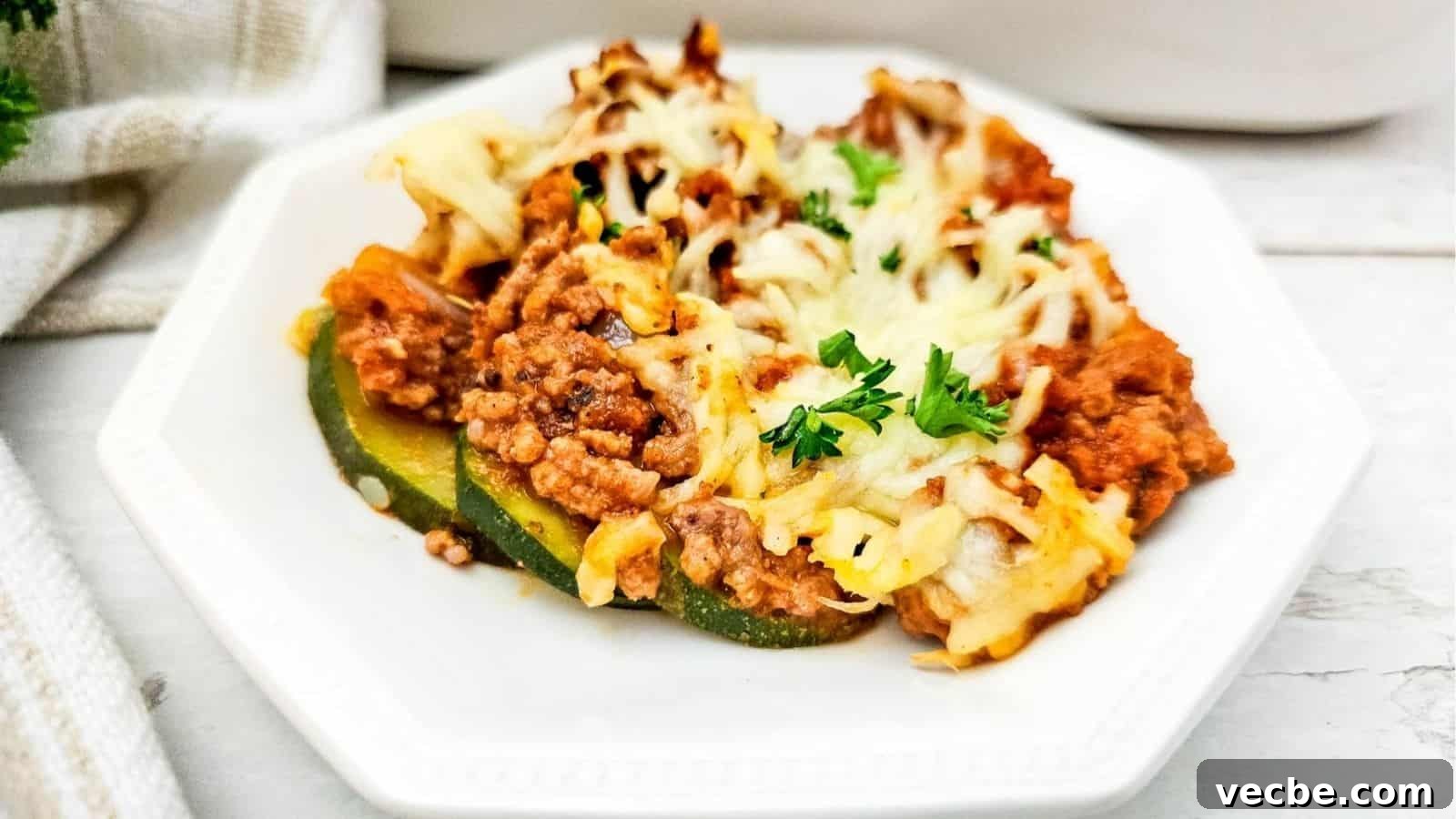 25 Casserole Recipes for Cozy Oven to Table Dinners 8 Ground Beef And Zucchini Casserole