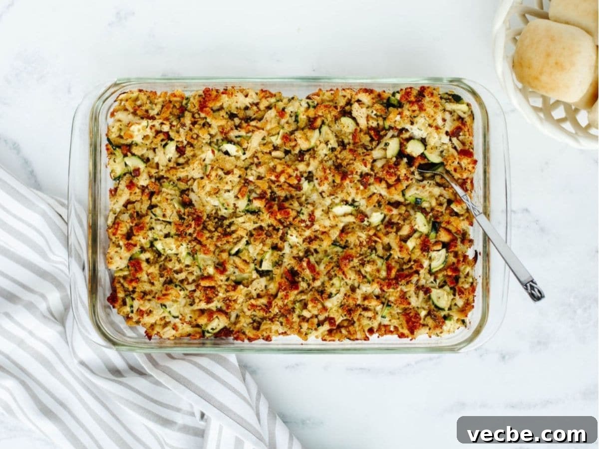 25 Casserole Recipes for Cozy Oven to Table Dinners 10 Old-Fashioned Chicken Zucchini Casserole Recipe