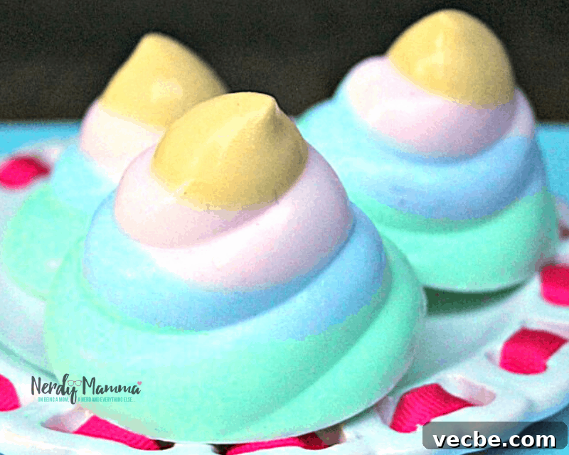 Rainbow Unicorn Poop Scented Soap Bar 4 Rainbow Unicorn Poop Soap