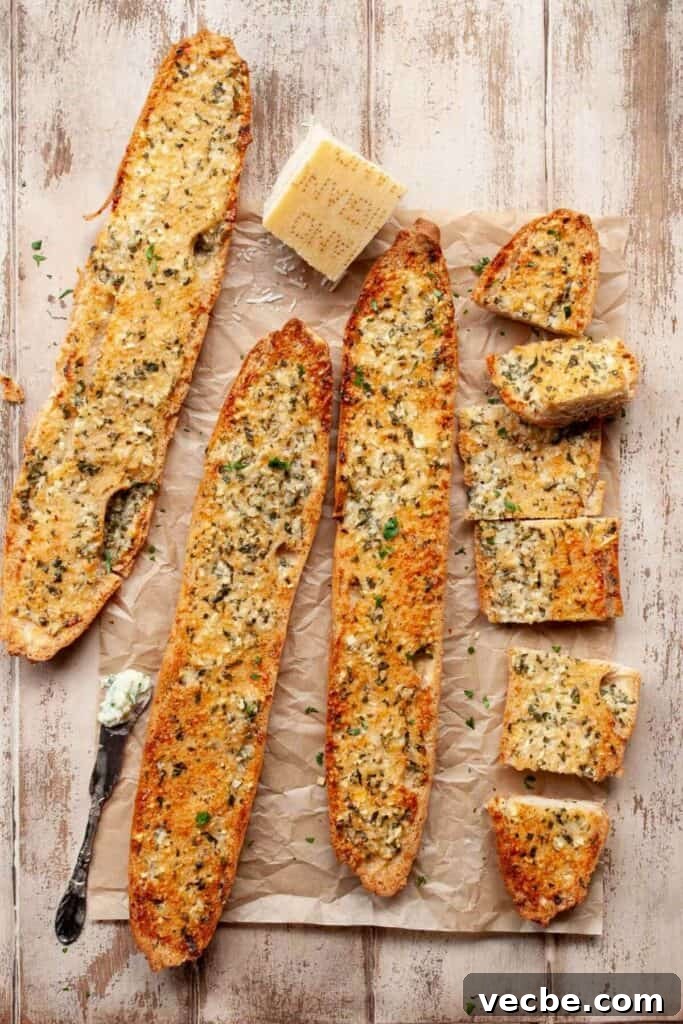 Gluten-Free Garlic Bread Recipe with Crispy Edges 7 cheesy gluten-free garlic bread