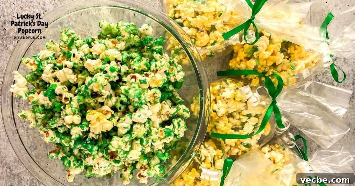 16 Festive St. Patrick's Day Treats for Parties 12 Lucky St Patrick's Day Popcorn