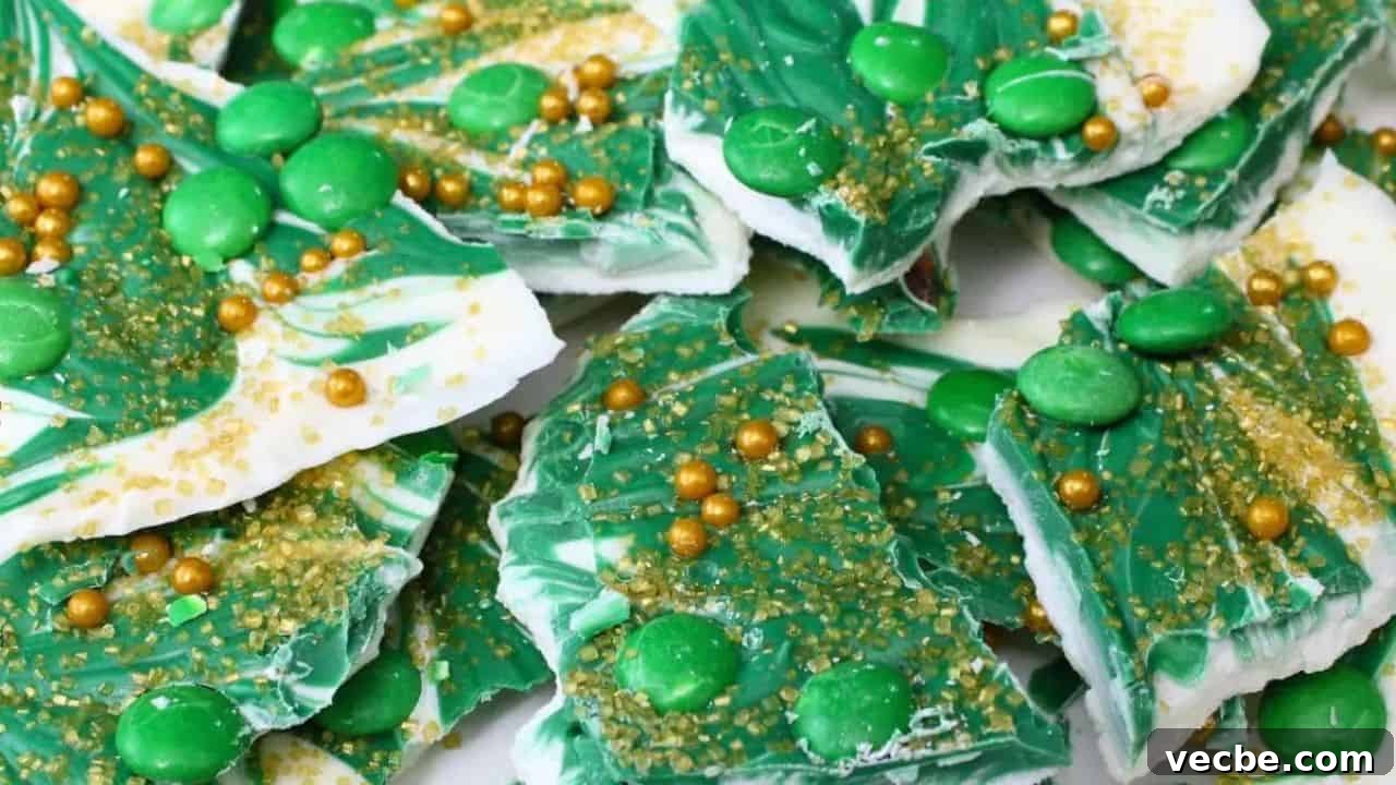 16 Festive St. Patrick's Day Treats for Parties 13 Leprechaun Bark