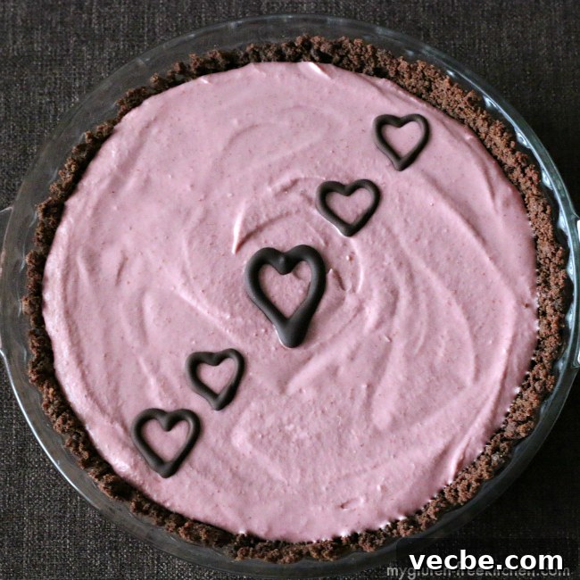 Chocolate Raspberry Mousse Pie - Gluten-Free and Dairy-Free 4 Gluten-free Dairy-free Chocolate Raspberry Mousse Pie