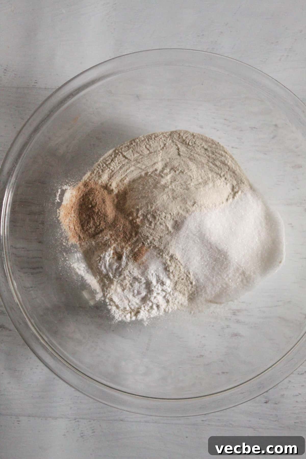 Fluffy Gluten-Free Buckwheat Pancakes Recipe 5 bowl of dry ingredients for pancake batter