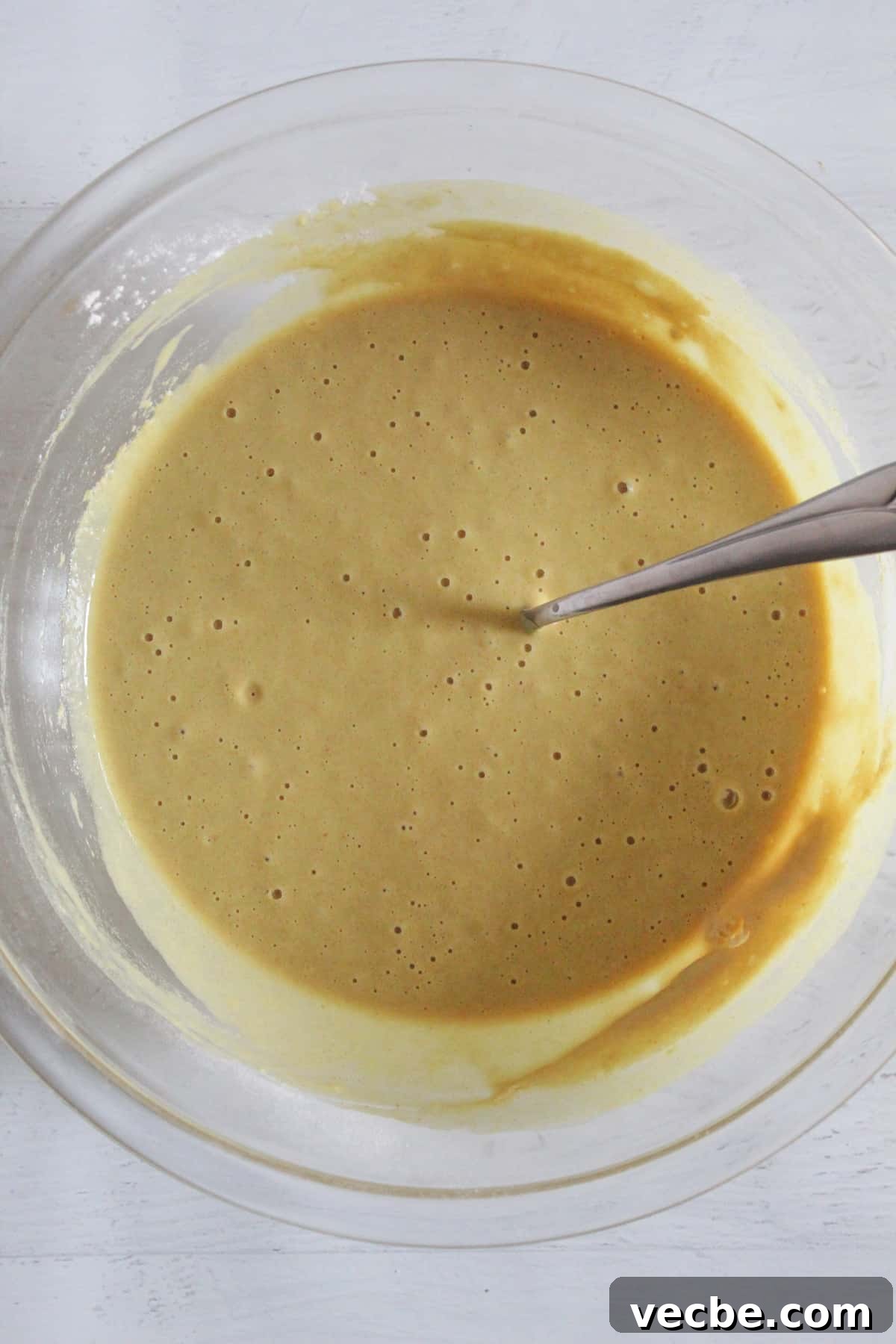 Fluffy Gluten-Free Buckwheat Pancakes Recipe 8 bowl of buckwheat pancake batter