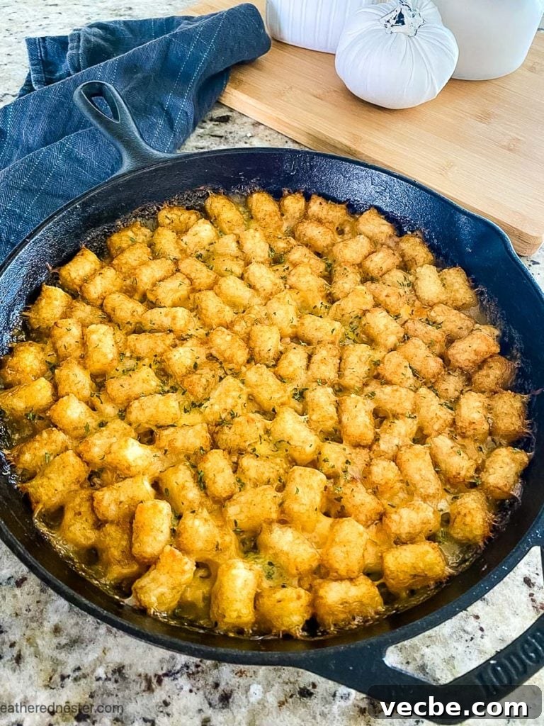 chicken tater tot casserole