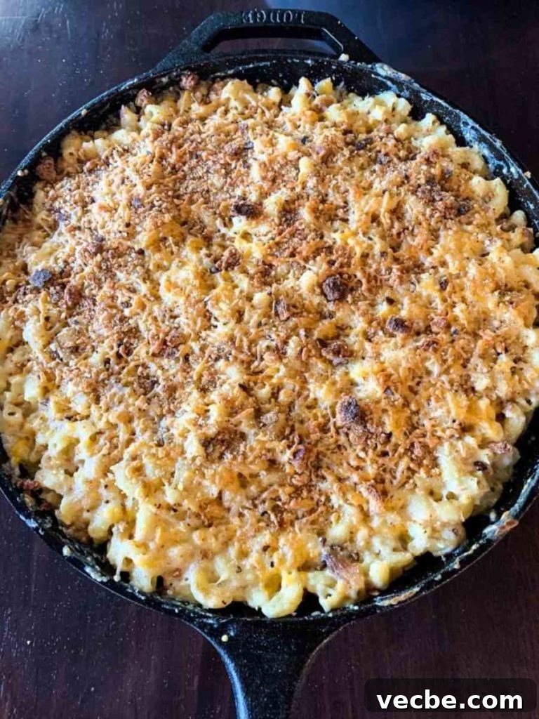 smoked mac and cheese