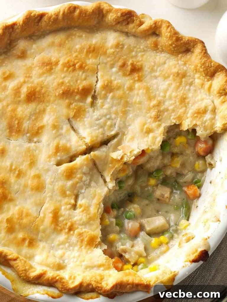 chicken pot pie casserole