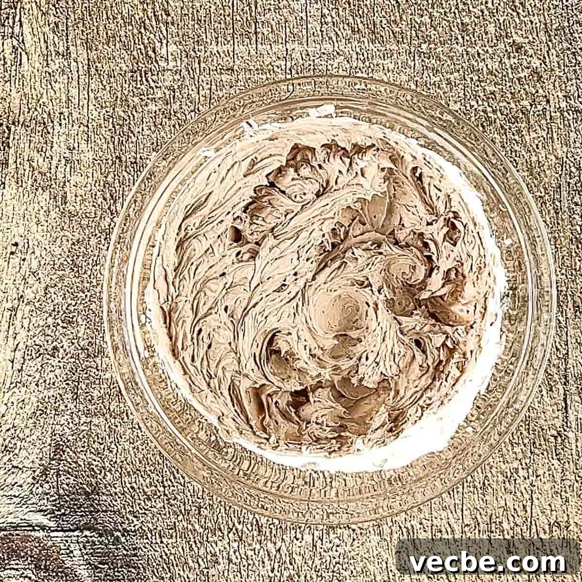 3 Ingredient Hot Cocoa Dip Without Marshmallow Fluff 6 The whipped cream and hot chocolate mixture combined in a large bowl.