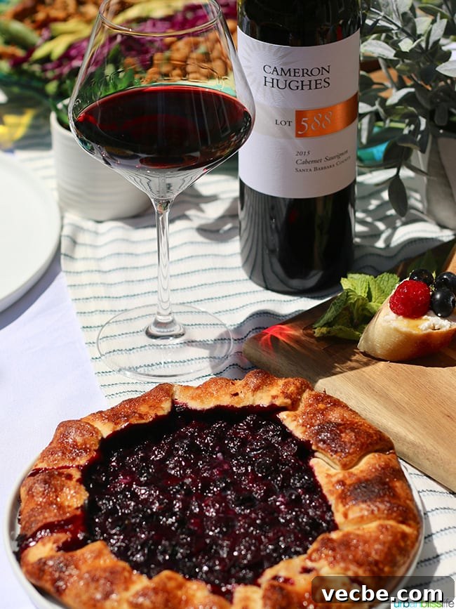 Summer Wine and Food Pairings for Warm Weather Meals 35 sunny summer soiree red wine blueberry galette