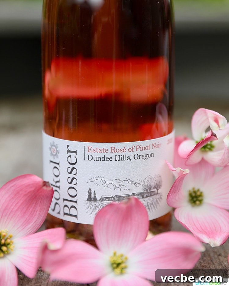 Summer Wine and Food Pairings for Warm Weather Meals 37 Sokol Blosser Rosé wine 2019