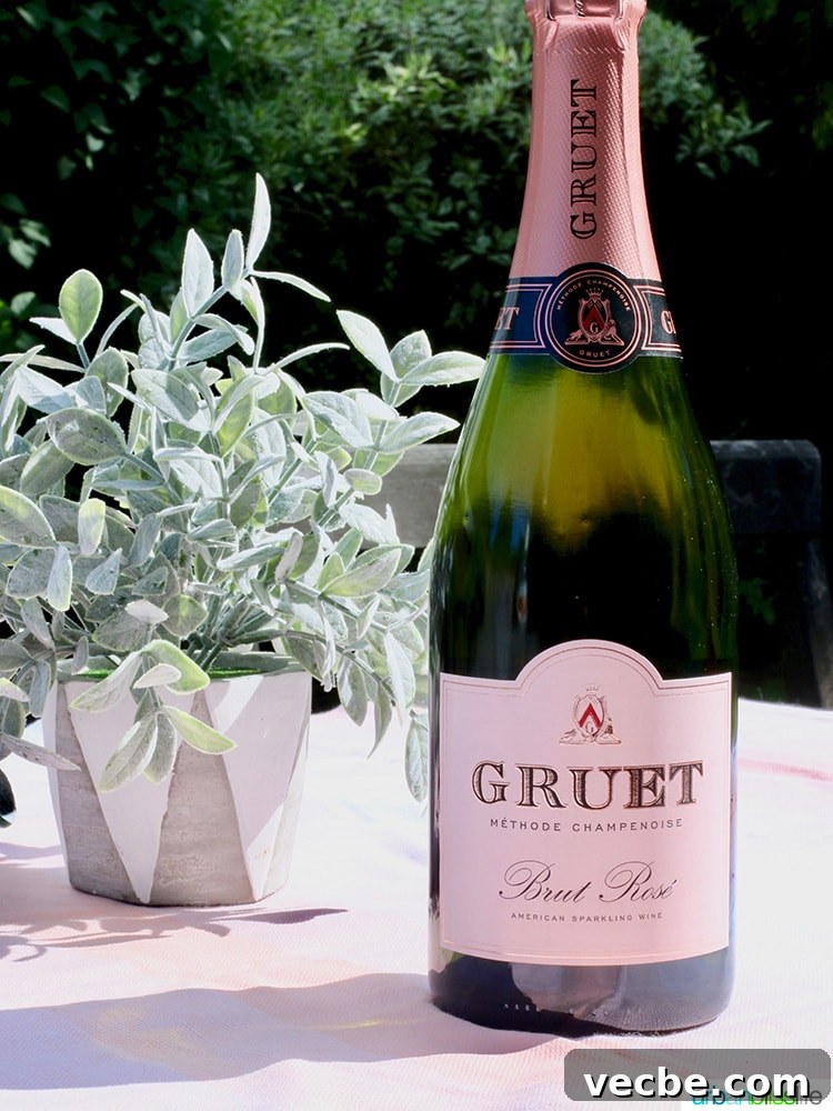 Summer Wine and Food Pairings for Warm Weather Meals 41 Gruet Brut Rosé wine