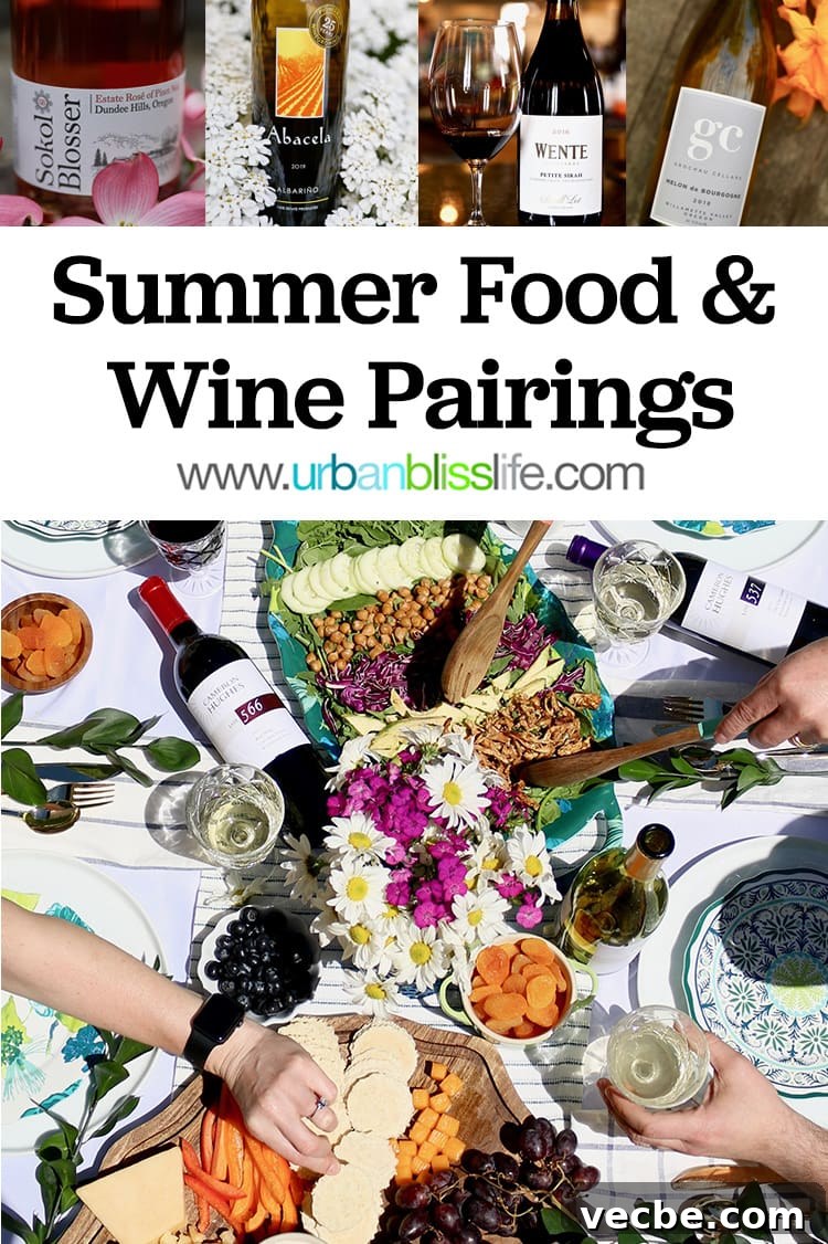 Summer Wine and Food Pairings for Warm Weather Meals 45 summer wine and food pairings