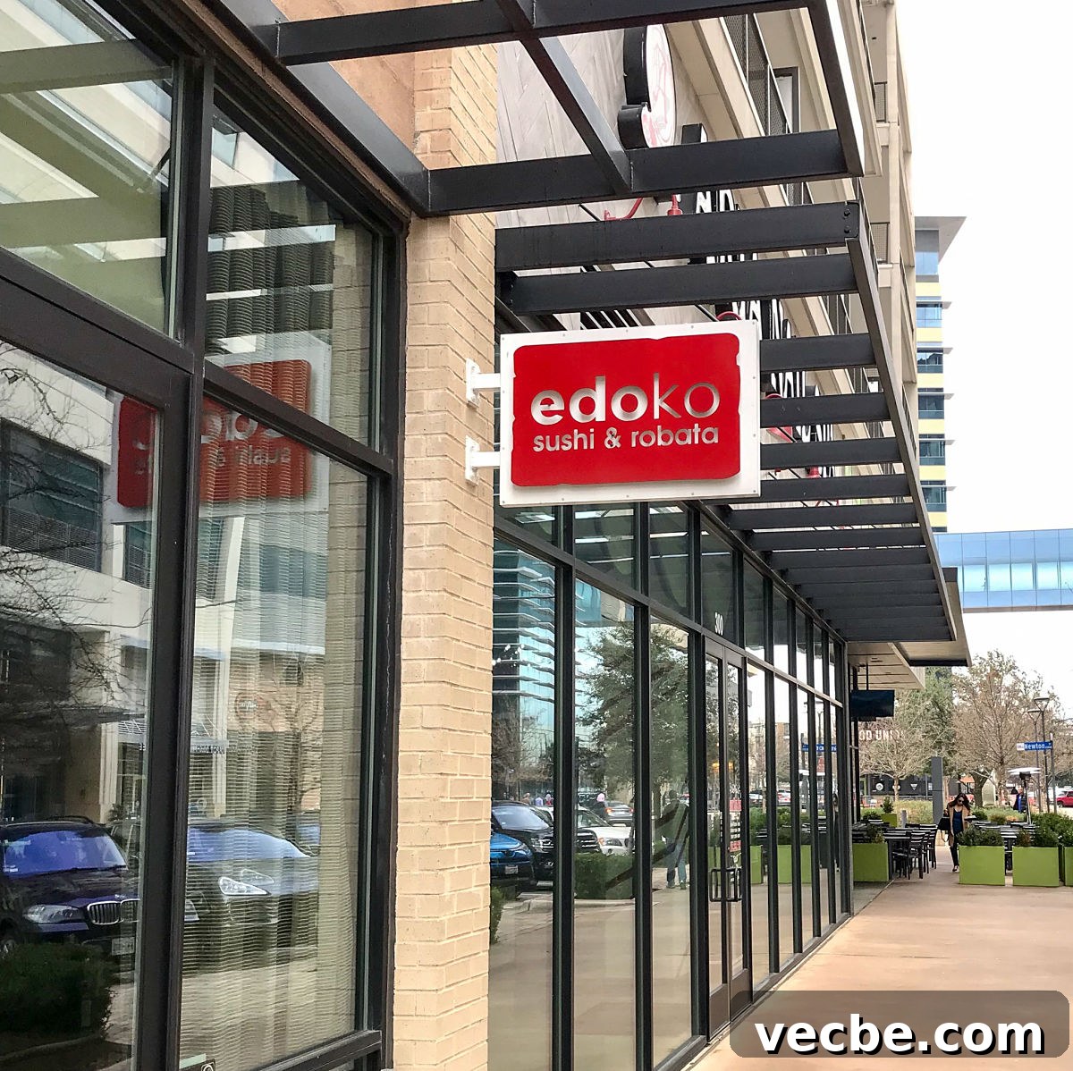 Edoko Sushi Richardson Review with Menu Highlights 3 Edoko Richard Restaurant Review - sign in front of restaurant