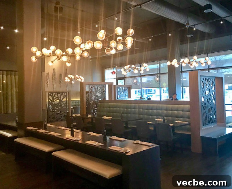 Edoko Sushi Richardson Review with Menu Highlights 4 Edoko Richardson Interior