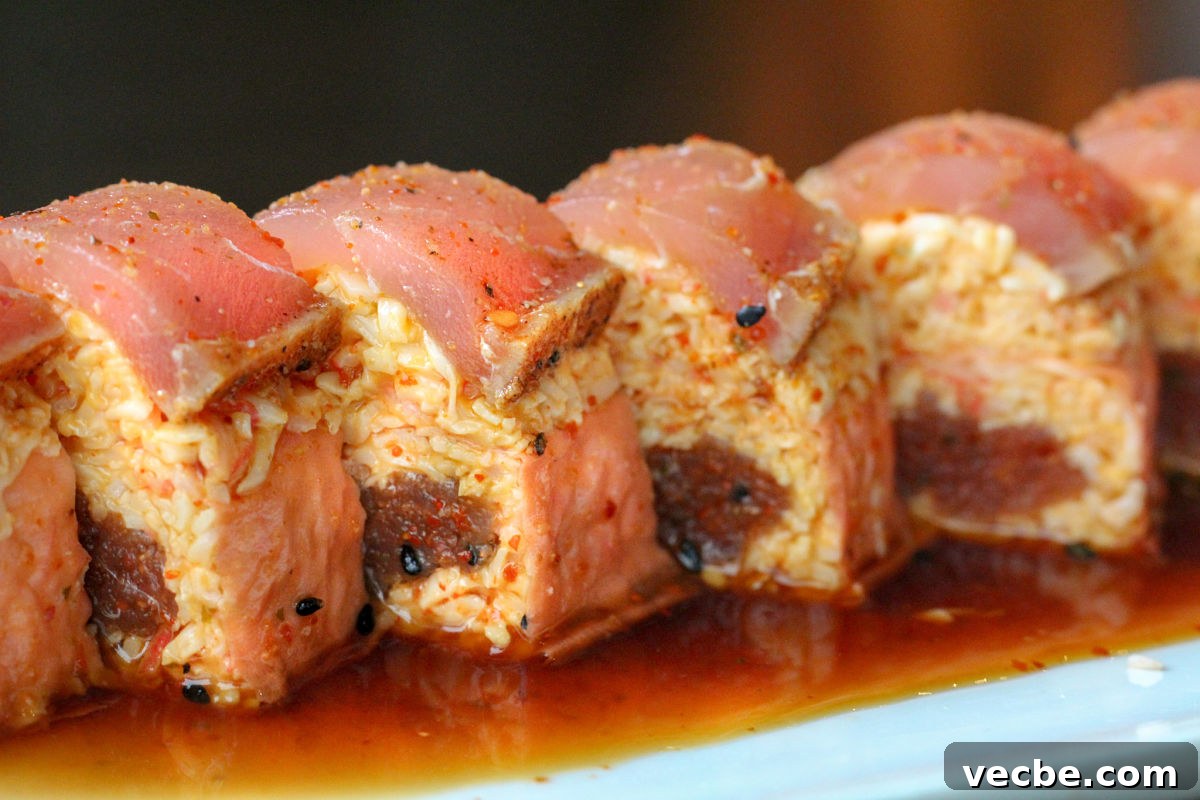 Edoko Sushi Richardson Review with Menu Highlights 9 French Kiss maki roll without rice at Edoko