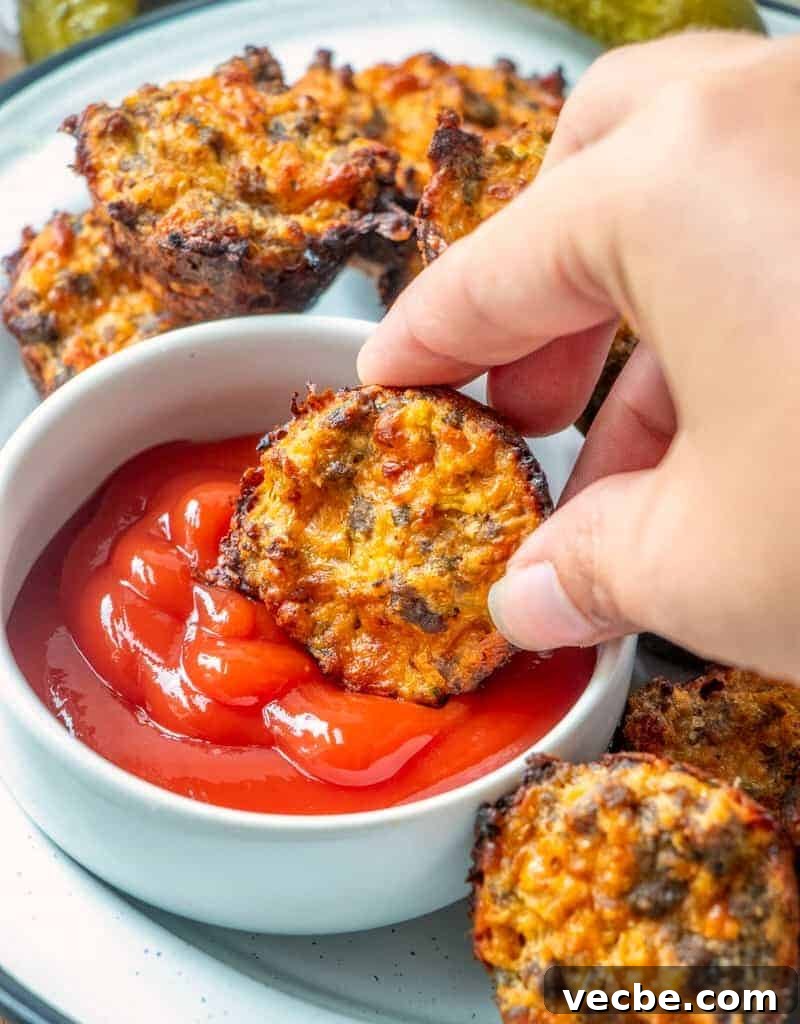20 High Protein Snack Recipes That Keep You Full 16 Cheeseburger bites