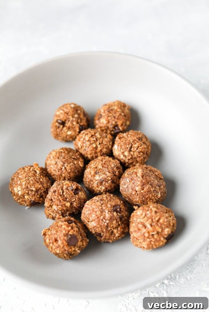 20 High Protein Snack Recipes That Keep You Full 17 Banana protein balls