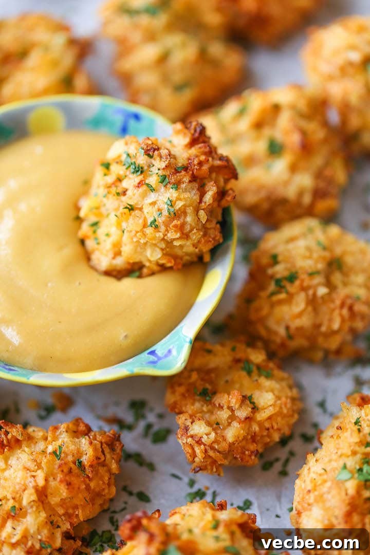 20 High Protein Snack Recipes That Keep You Full 27 Baked popcorn chicken
