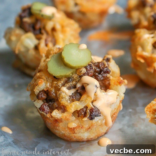 20 High Protein Snack Recipes That Keep You Full 28 Cheeseburger tots