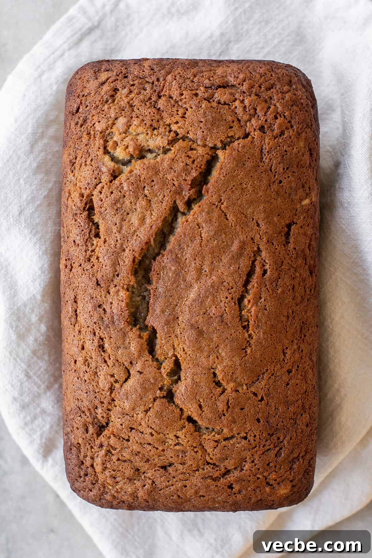Moist Banana Bread Recipe with Ripe Bananas 12 Fluffy banana bread loaf - brown sugar, unsalted butter, greek yogurt