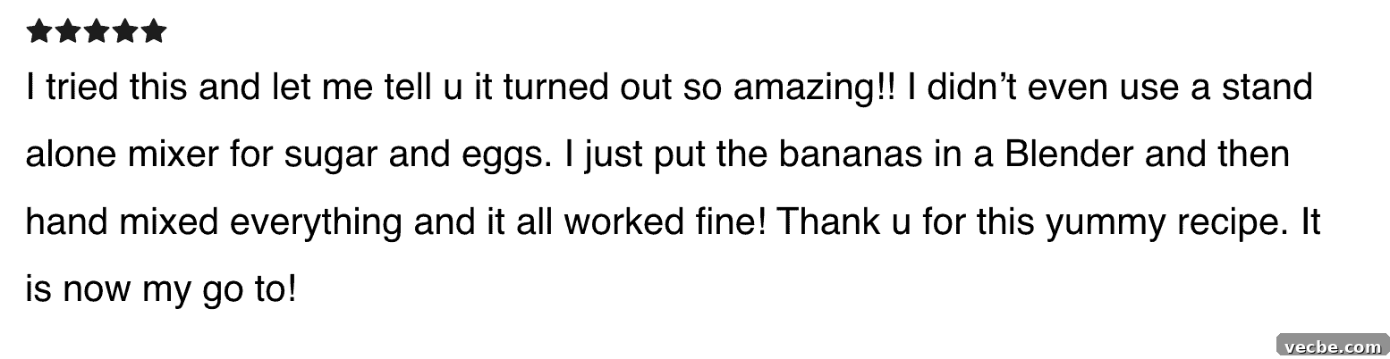 Moist Banana Bread Recipe with Ripe Bananas 3 5 star rating for banana bread.