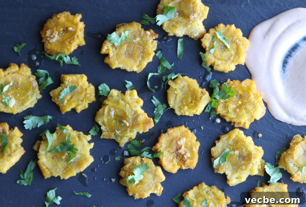Crispy Garlic Tostones with Smoky Chipotle Aioli Recipe 3 garlic tostones with chipotle aioli