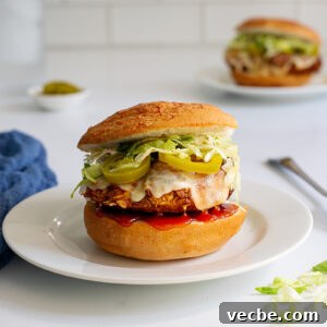 Crispy Air Fryer Chicken Sandwiches 6 Air-Fryer Chicken Sandwiches with Red Pepper Jelly